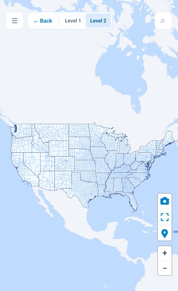 Level 2 — US counties
