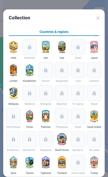 Sticker collection
